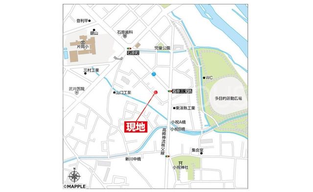 QnsΌ ̐VzˌĂ̌nē}