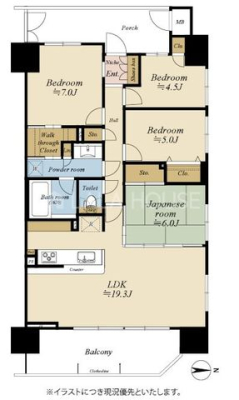 �Q�n������s�A����41-2�̒��Ã}���V�����̊Ԏ��}�i�̂P�}���V�����j