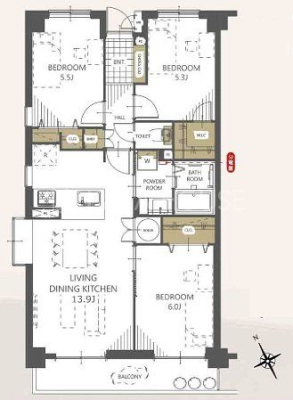 �Q�n������s��Ւ�58-1�̒��Ã}���V�����̉摜